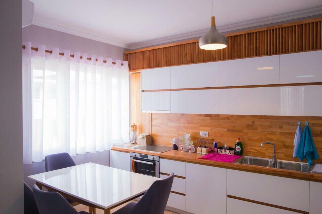 Modern Furnished Apartment with View Tirana Exterior foto